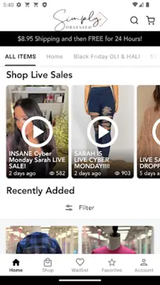 Simply Obsessed android App screenshot 1